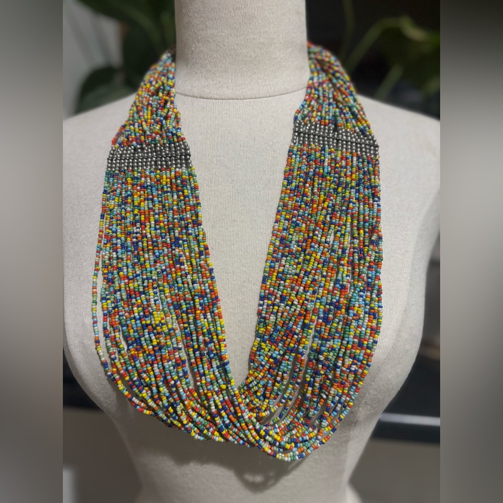 Multicolor Beaded Necklace